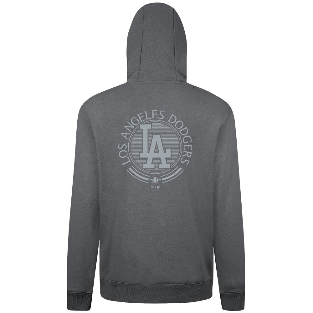 Los Angeles Dodgers Levelwear Podium Grain Hoodie Gray