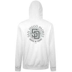 San Diego Padres Levelwear Podium Grain Hoodie White