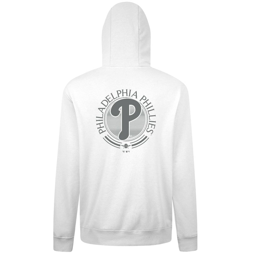 Philadelphia Phillies Levelwear Podium Grain Hoodie White