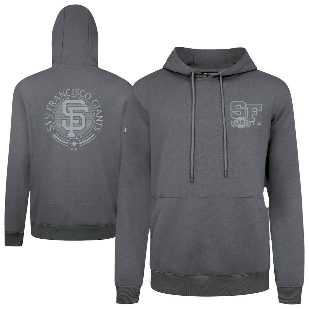 San Francisco Giants Levelwear Podium Grain Hoodie Gray