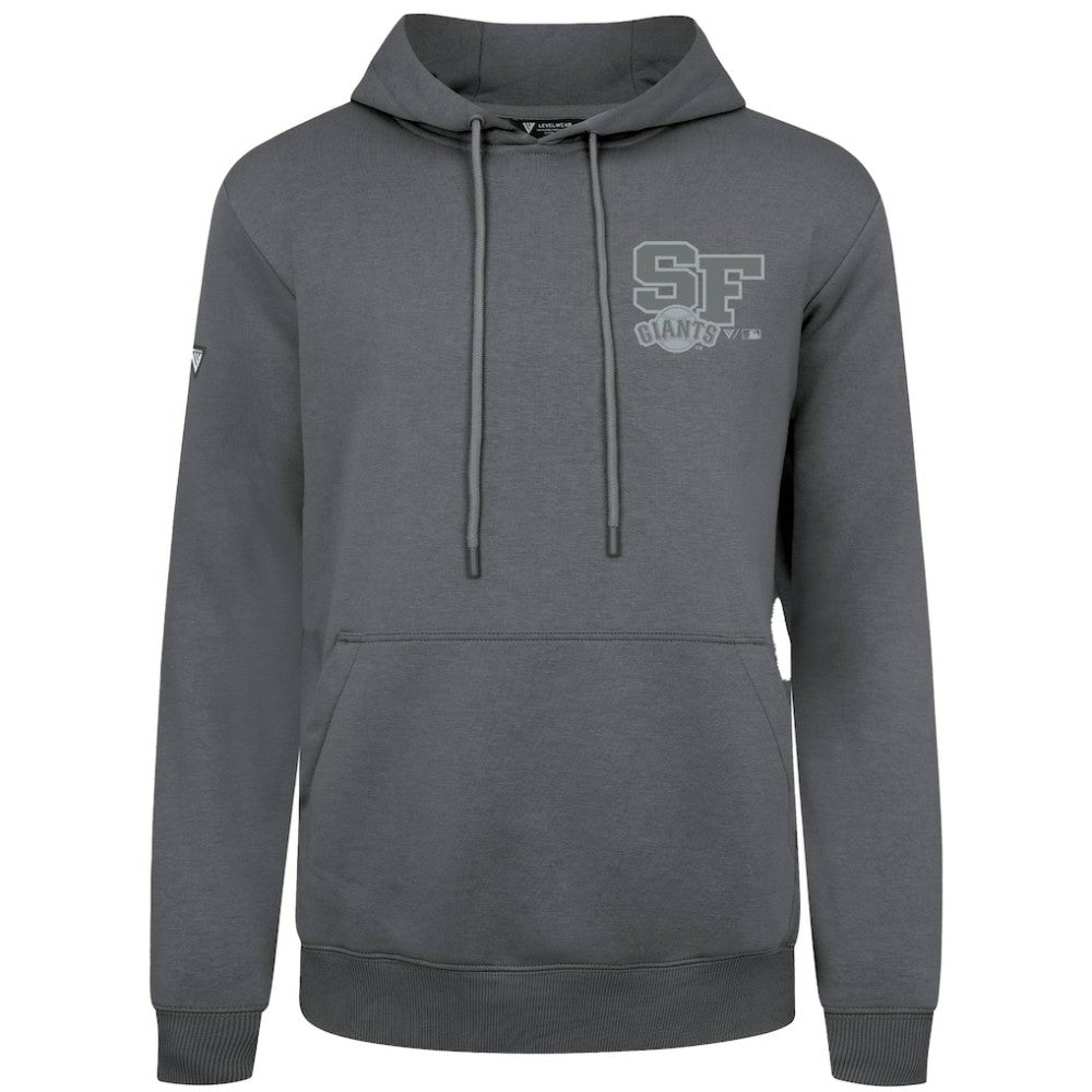 San Francisco Giants Levelwear Podium Grain Hoodie Gray