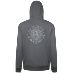 Pittsburgh Pirates Levelwear Podium Grain Hoodie Gray