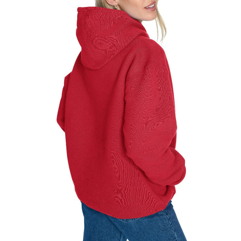 Detroit Red Wings Starter Women's Fireworks Fleece Hoodie Red