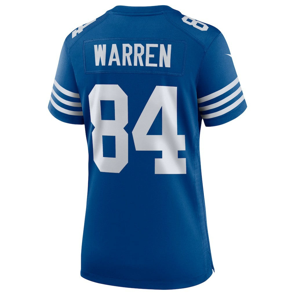Tyler Warren Indianapolis Colts Women's Alternate Game Jersey - Royal