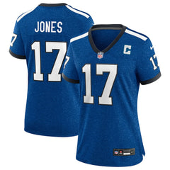 Daniel Jones Indianapolis Colts Women's Alternate 2 Indiana Nights Game Jersey - Heather Royal