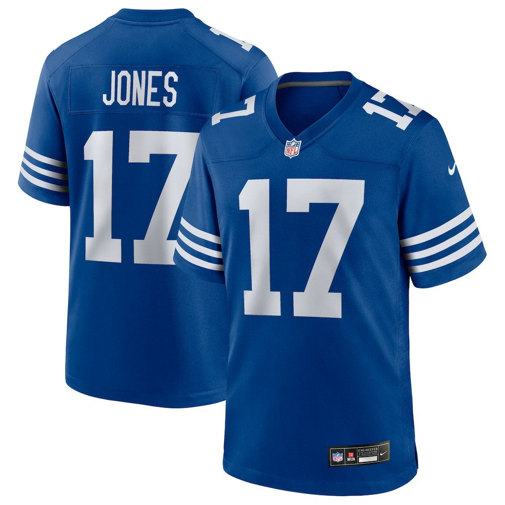 Daniel Jones Indianapolis Colts Alternate Game Jersey - Royal