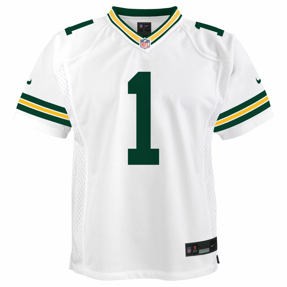 Micah Parsons Green Bay Packers Youth White Game Jersey - White