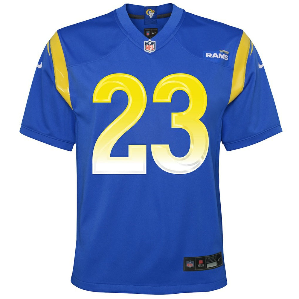 Kyren Williams Los Angeles Rams Youth Team Game Jersey - Royal