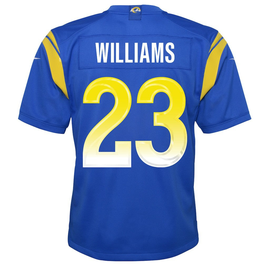 Kyren Williams Los Angeles Rams Youth Team Game Jersey - Royal