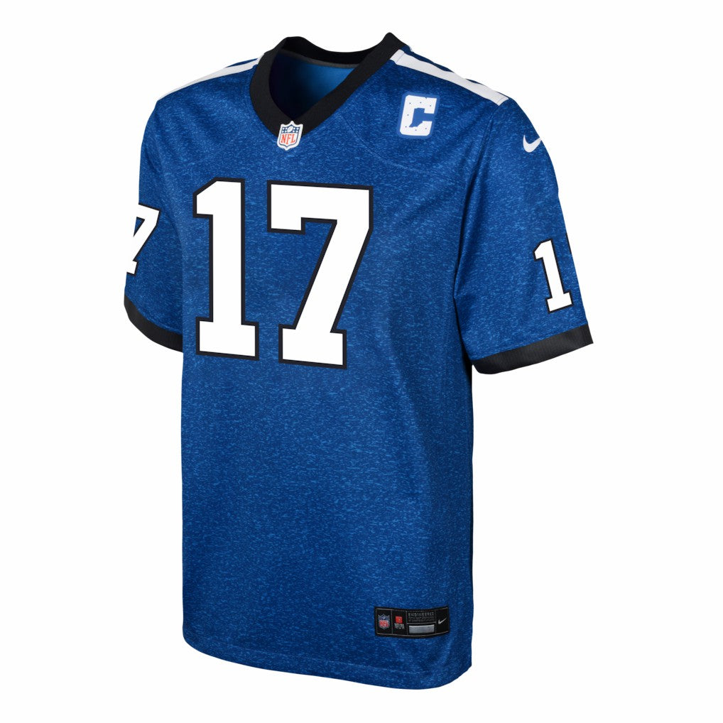 Daniel Jones Indianapolis Colts Youth Alternate 2 Game Jersey - Royal