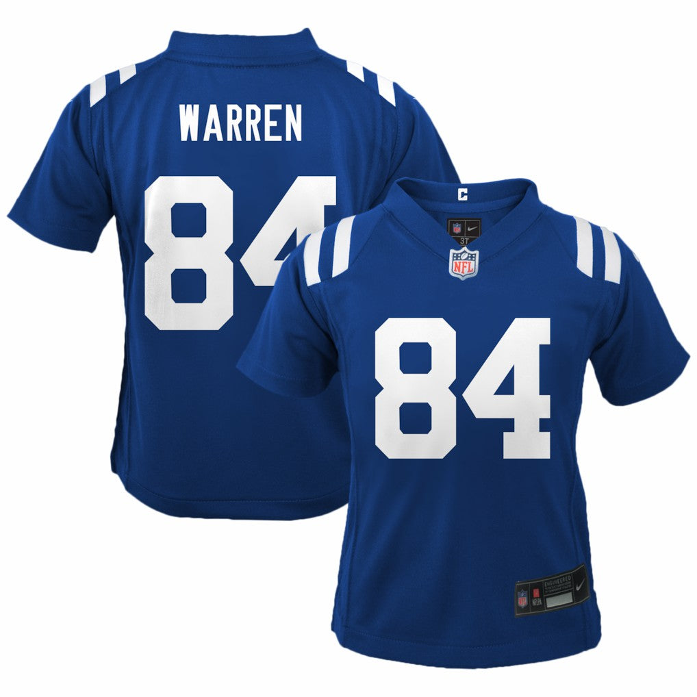 Tyler Warren Indianapolis Colts Preschool Team Game Jersey - Royal