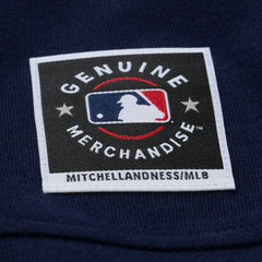 Atlanta Braves Women's Script Sweatshirt Navy | Mitchell & Ness