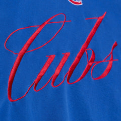 Chicago Cubs Women's Script Sweatshirt Royal | Mitchell & Ness