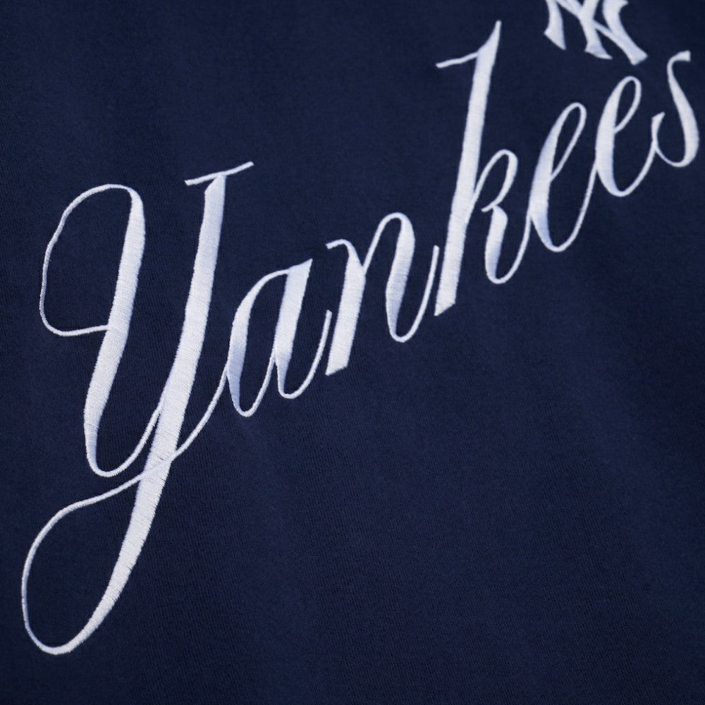 New York Yankees Women's Script Sweatshirt Navy | Mitchell & Ness