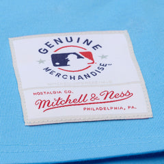 Kansas City Royals Women's Pep Rally Cropped Boxy T-Shirt Light Blue | Mitchell & Ness