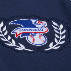 Boston Red Sox Women's Pep Rally Sweatshirt Navy | Mitchell & Ness