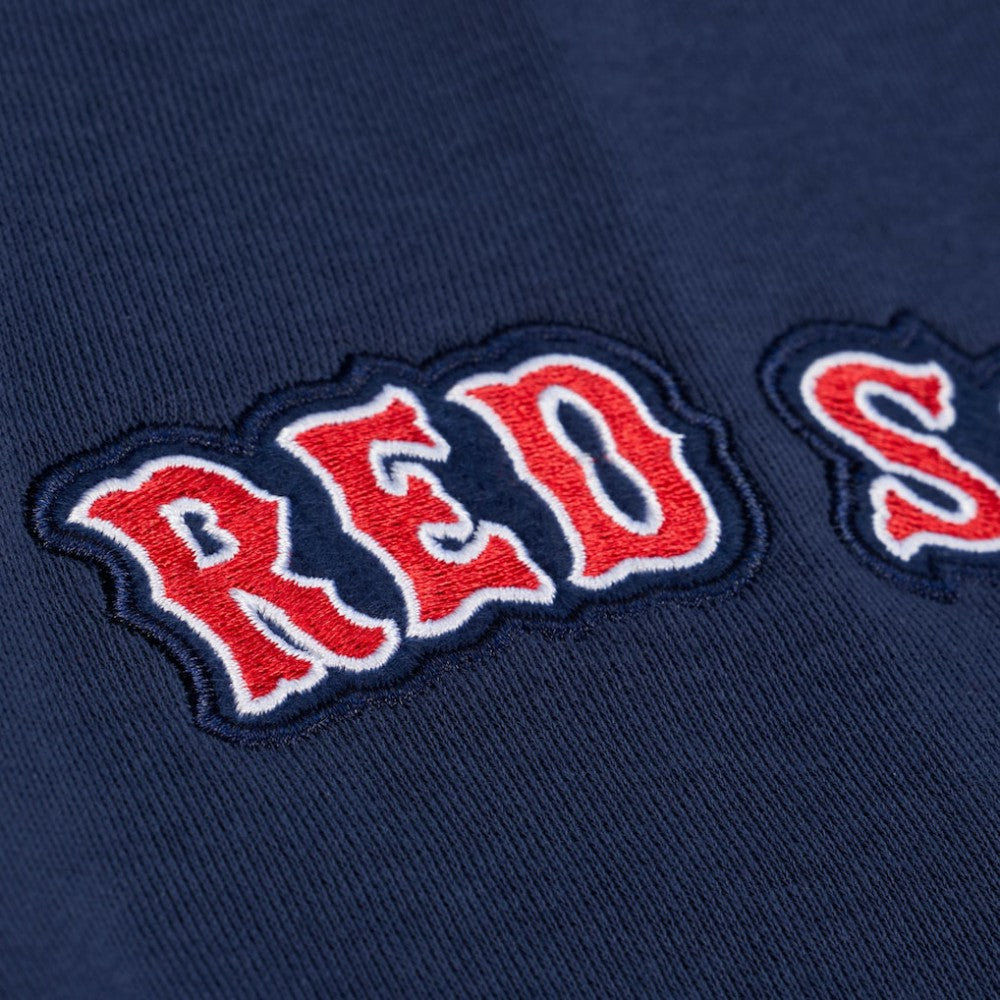 Boston Red Sox Women's Pep Rally Sweatshirt Navy | Mitchell & Ness