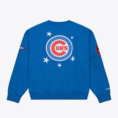 Chicago Cubs Women's Pep Rally Sweatshirt Royal | Mitchell & Ness