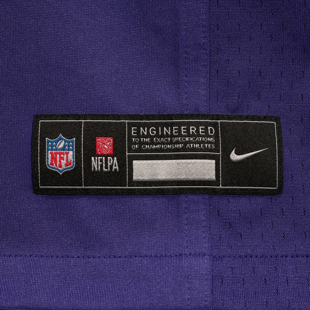 Cornelius Johnson Baltimore Ravens Team Game Jersey - Purple