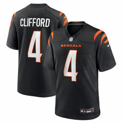 Sean Clifford Cincinnati Bengals Team Game Jersey - Black