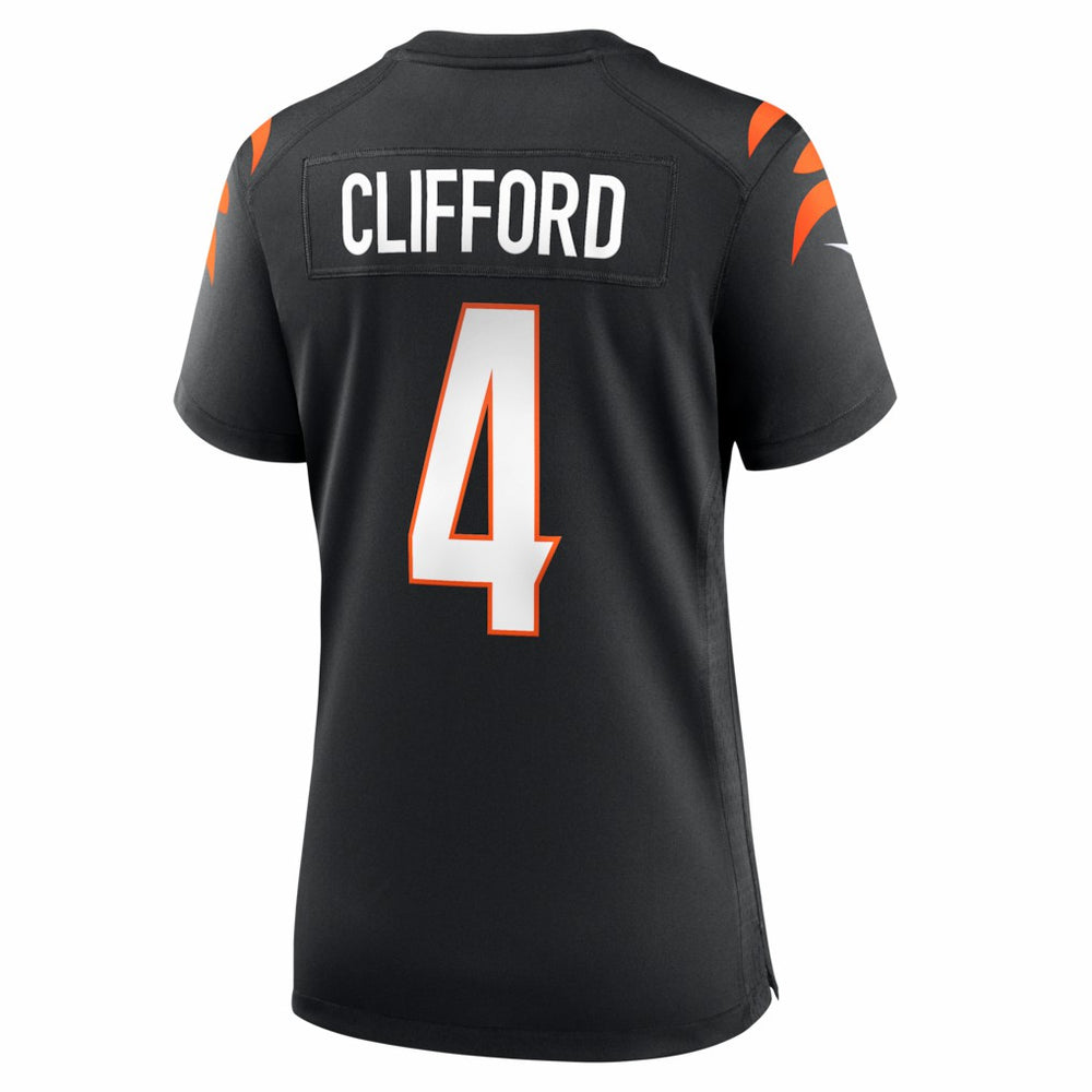 Sean Clifford Cincinnati Bengals Women's Team Game Jersey - Black