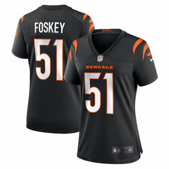 Isaiah Foskey Cincinnati Bengals Women's Team Game Jersey - Black