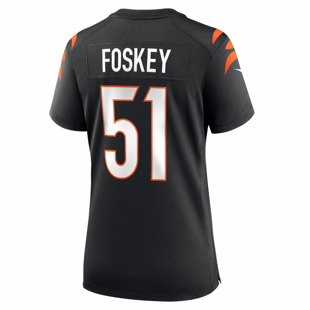Isaiah Foskey Cincinnati Bengals Women's Team Game Jersey - Black