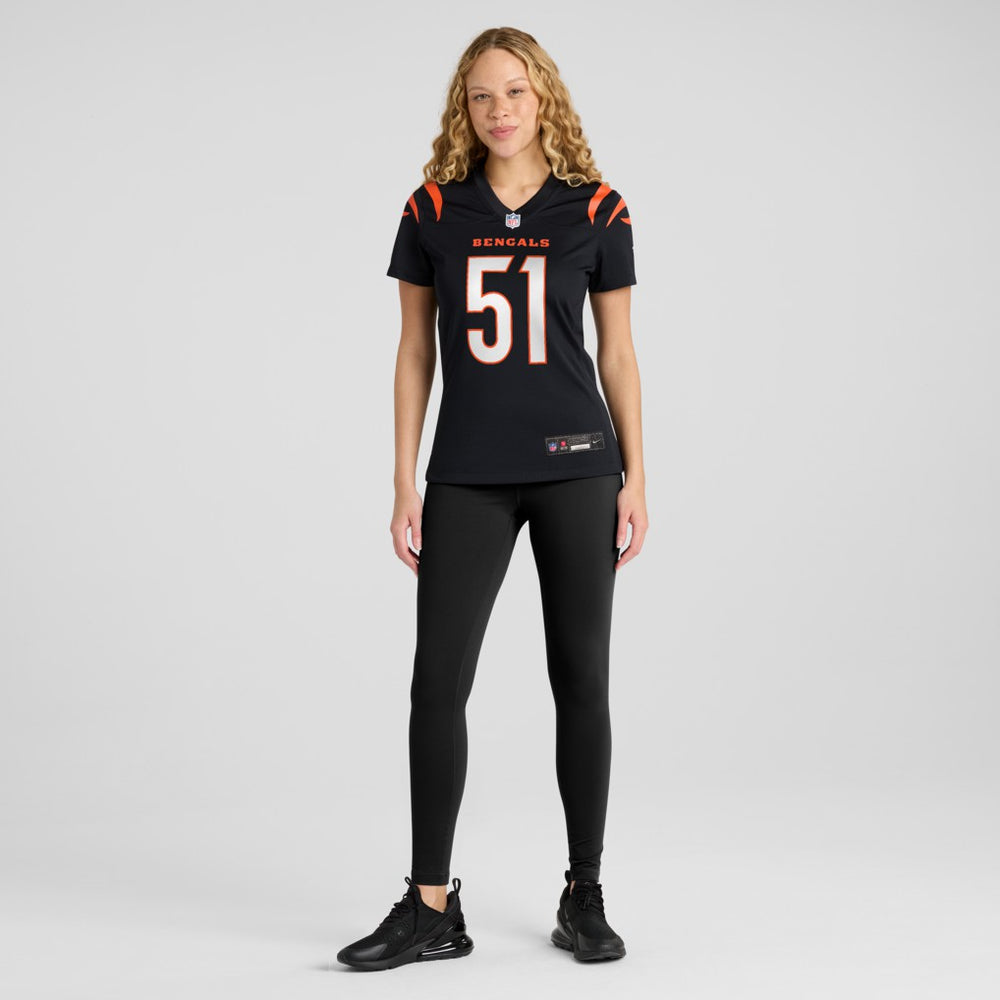 Isaiah Foskey Cincinnati Bengals Women's Team Game Jersey - Black