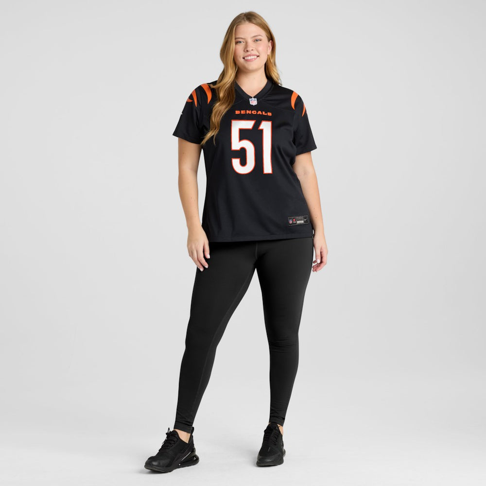 Isaiah Foskey Cincinnati Bengals Women's Team Game Jersey - Black