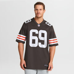 Tyre Phillips Cleveland Browns Team Game Jersey - Brown