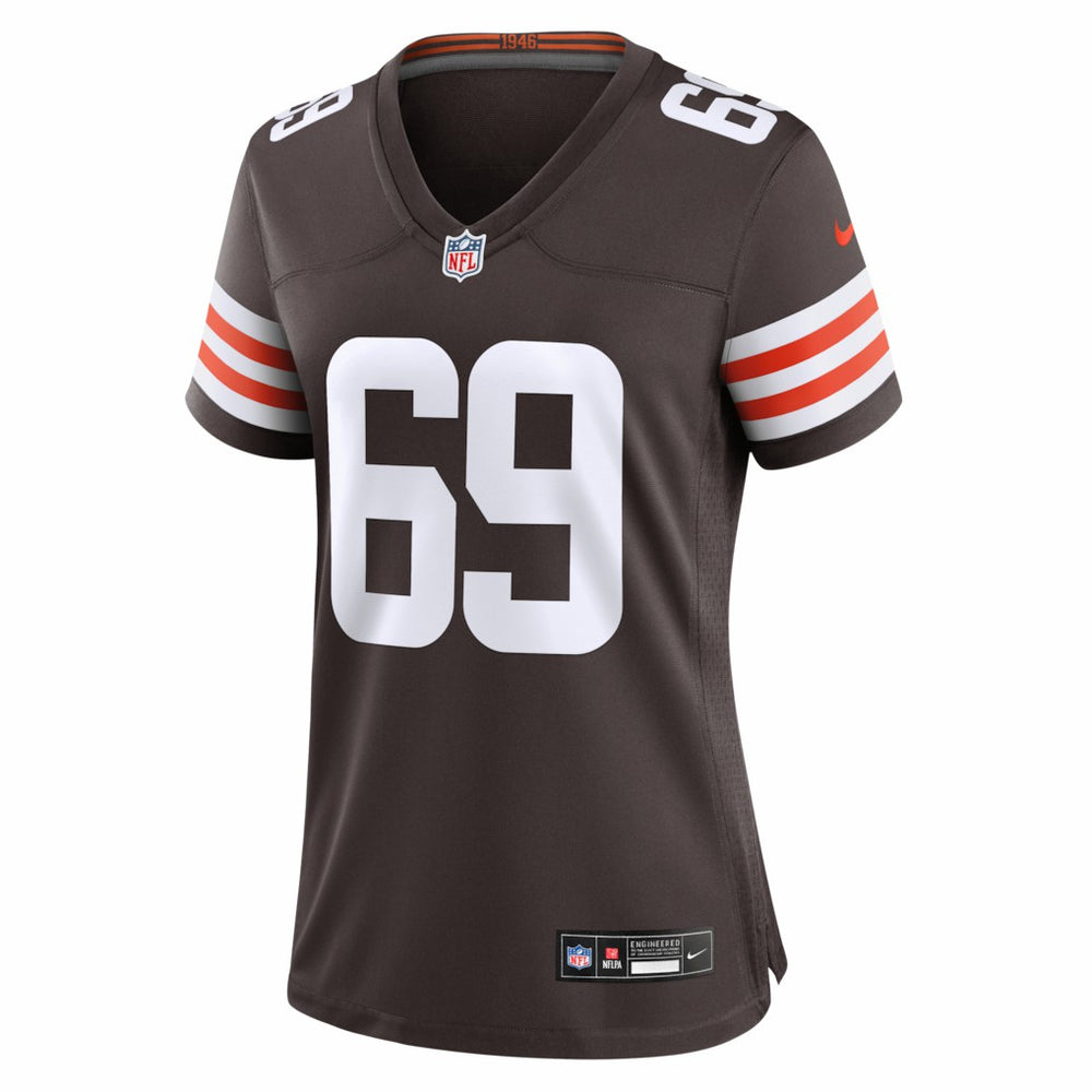 Tyre Phillips Cleveland Browns Women's Team Game Jersey - Brown