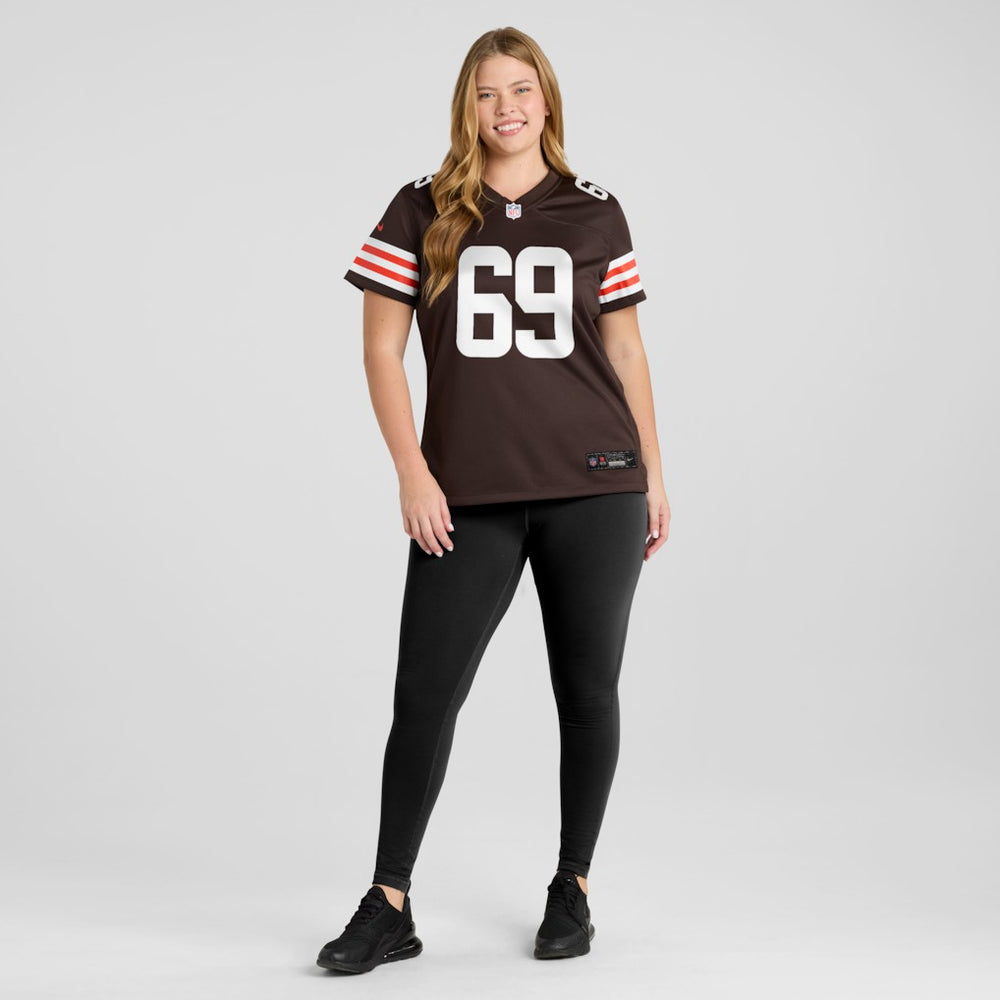 Tyre Phillips Cleveland Browns Women's Team Game Jersey - Brown