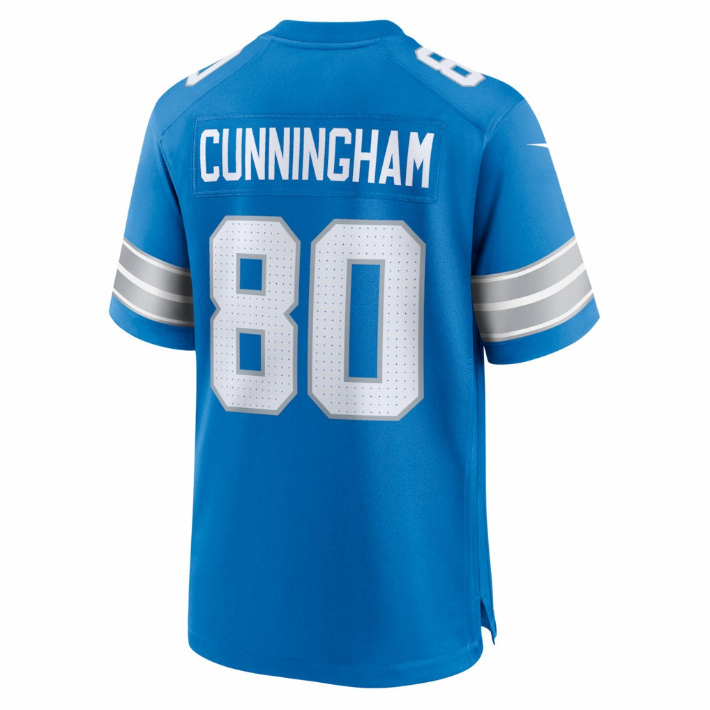 Malik Cunningham Detroit Lions Team Game Jersey - Blue