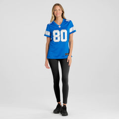 Malik Cunningham Detroit Lions Women's Team Game Jersey - Blue
