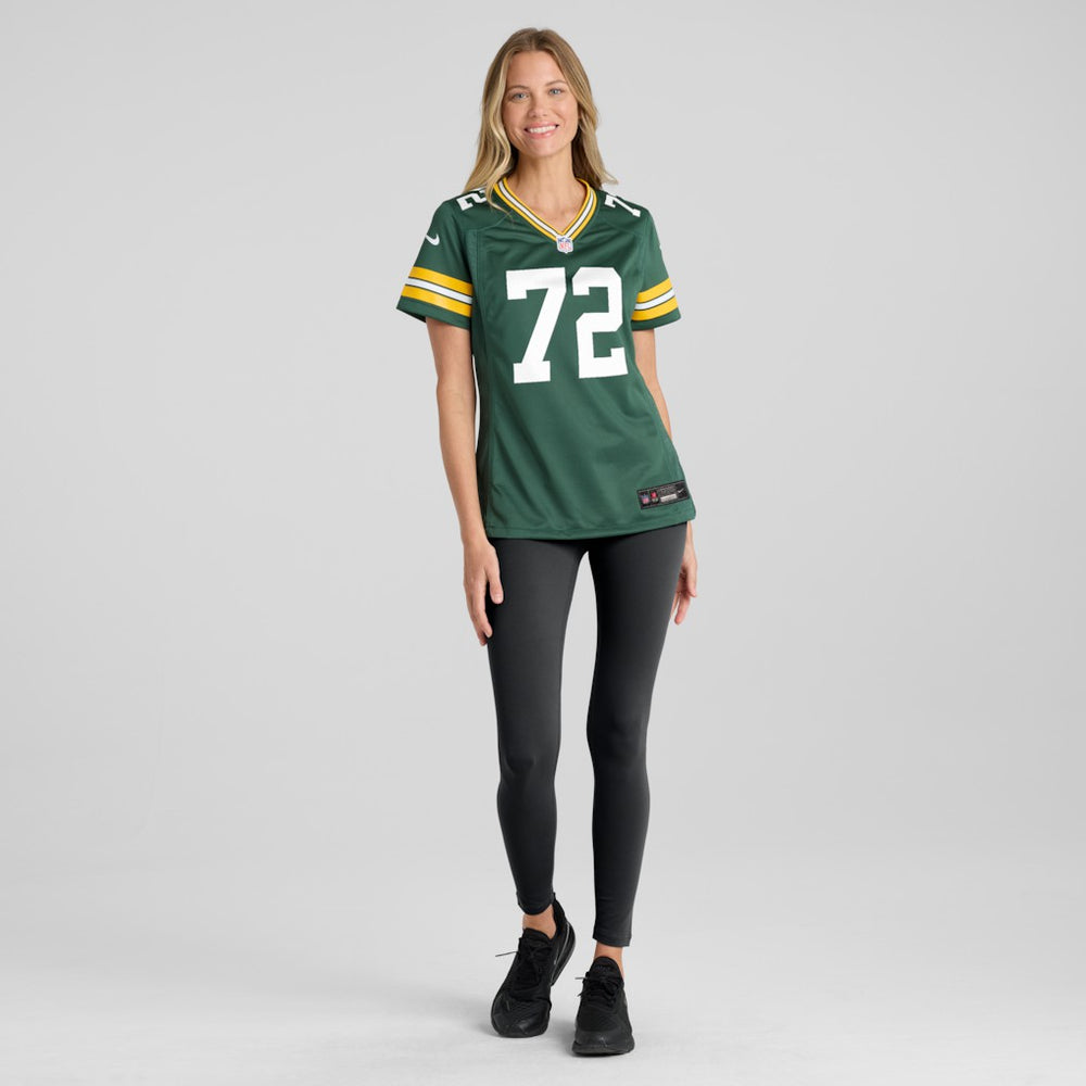 Brant Banks Green Bay Packers Women's Team Game Jersey - Green