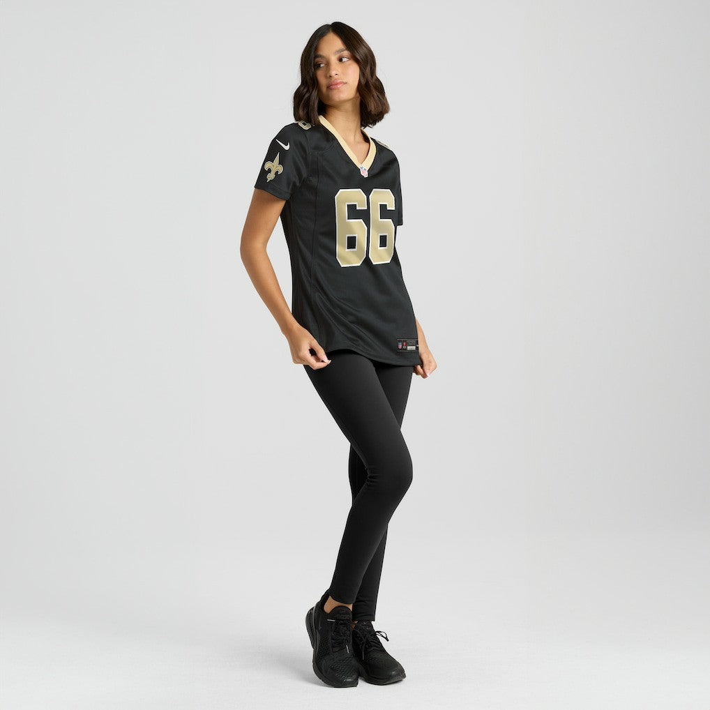 William Sherman New Orleans Saints Women's Team Game Jersey - Black
