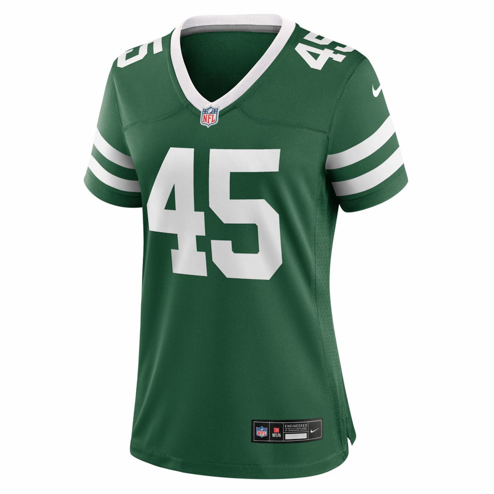 Mark Robinson New York Jets Women's Team Game Jersey - Legacy Green
