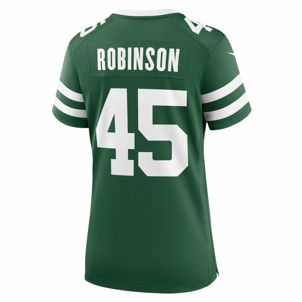 Mark Robinson New York Jets Women's Team Game Jersey - Legacy Green