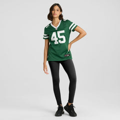 Mark Robinson New York Jets Women's Team Game Jersey - Legacy Green
