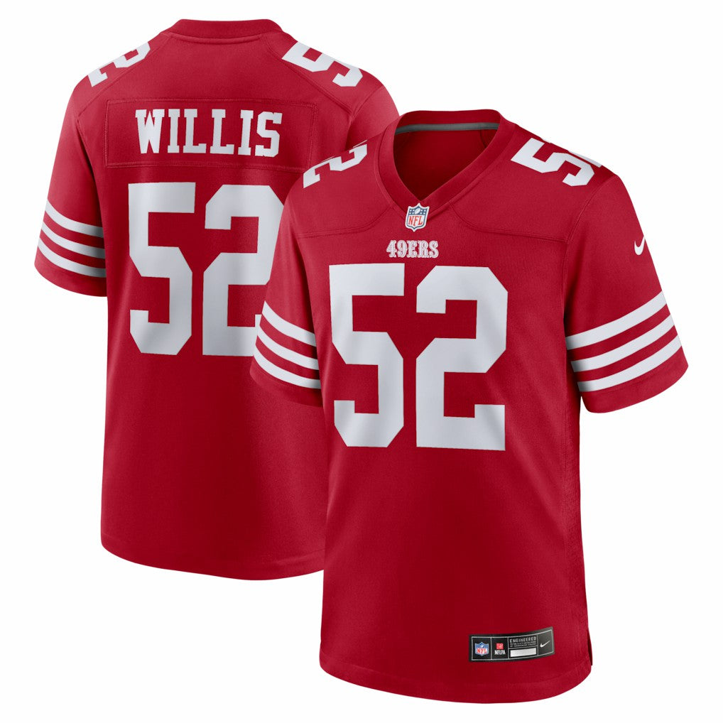 Messiah Swinson San Francisco 49ers Team Game Jersey - Scarlet