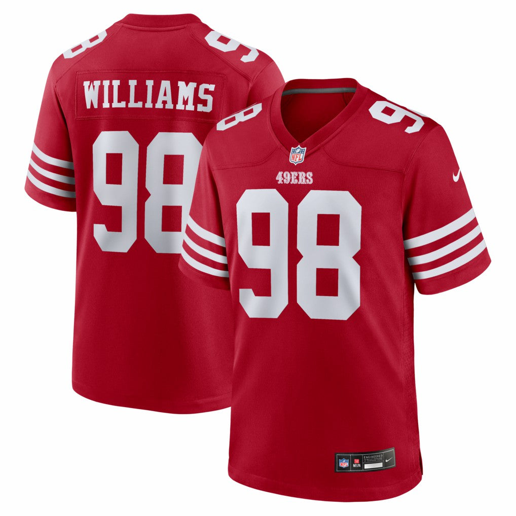 Messiah Swinson San Francisco 49ers Team Game Jersey - Scarlet