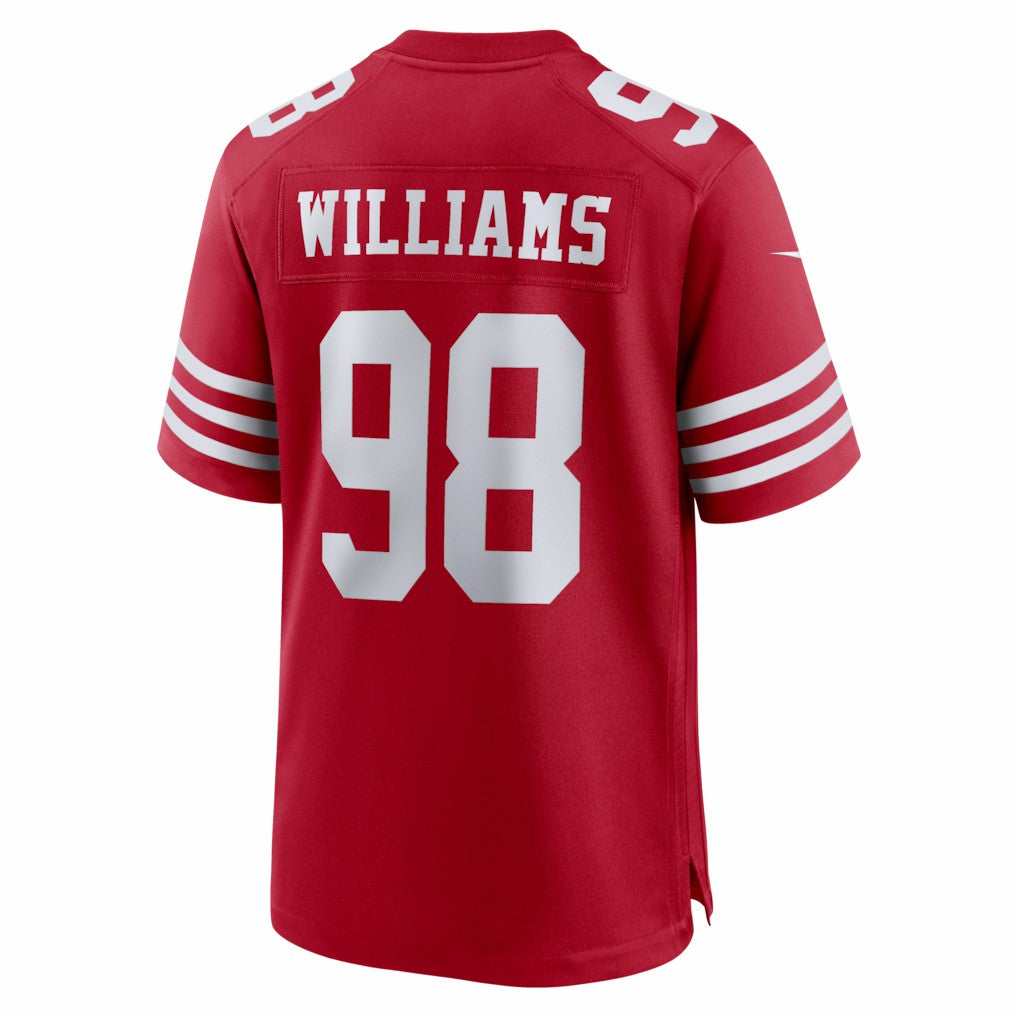 Messiah Swinson San Francisco 49ers Team Game Jersey - Scarlet