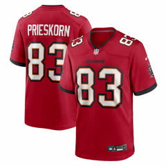 Caden Prieskorn Tampa Bay Buccaneers Team Game Jersey - Red
