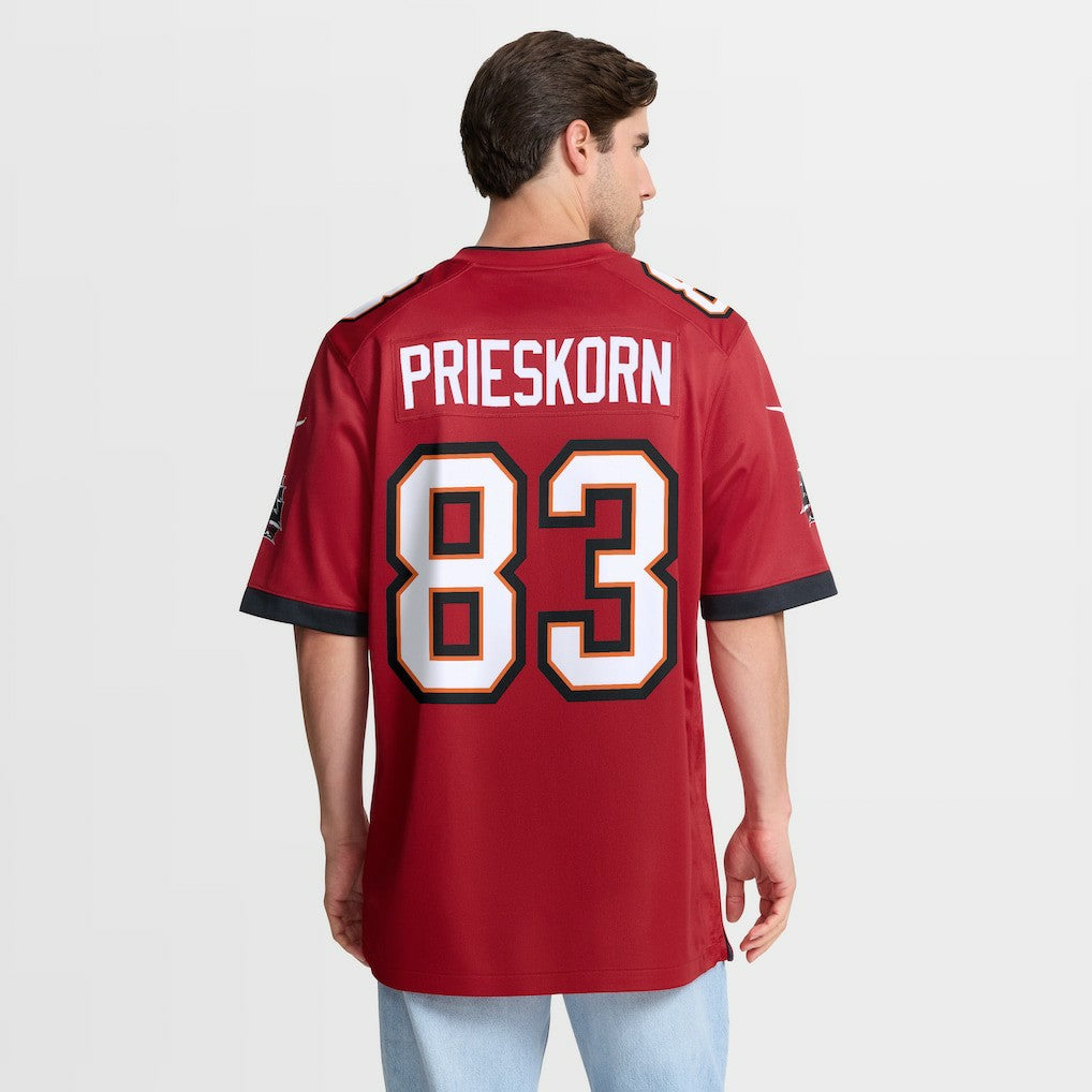 Caden Prieskorn Tampa Bay Buccaneers Team Game Jersey - Red