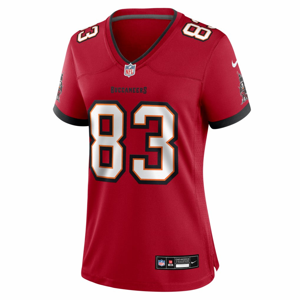 Caden Prieskorn Tampa Bay Buccaneers Women's Team Game Jersey - Red