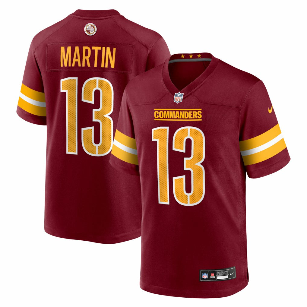Tay Martin Washington Commanders Team Game Jersey - Burgundy