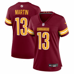Tay Martin Washington Commanders Women's Team Game Jersey - Burgundy