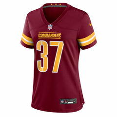 Car'lin Vigers Washington Commanders Women's Team Game Jersey - Burgundy