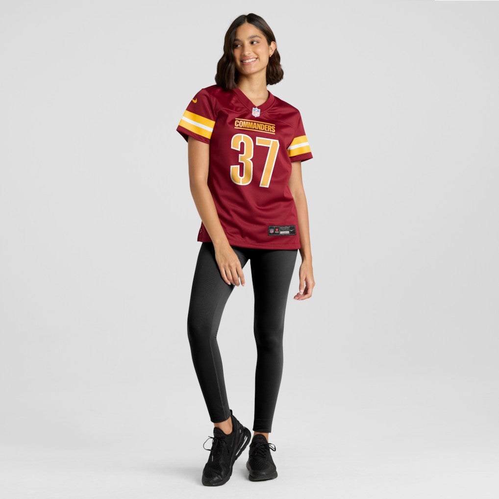 Car'lin Vigers Washington Commanders Women's Team Game Jersey - Burgundy
