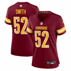 Preston Smith Washington Commanders Women's Team Game Jersey - Burgundy